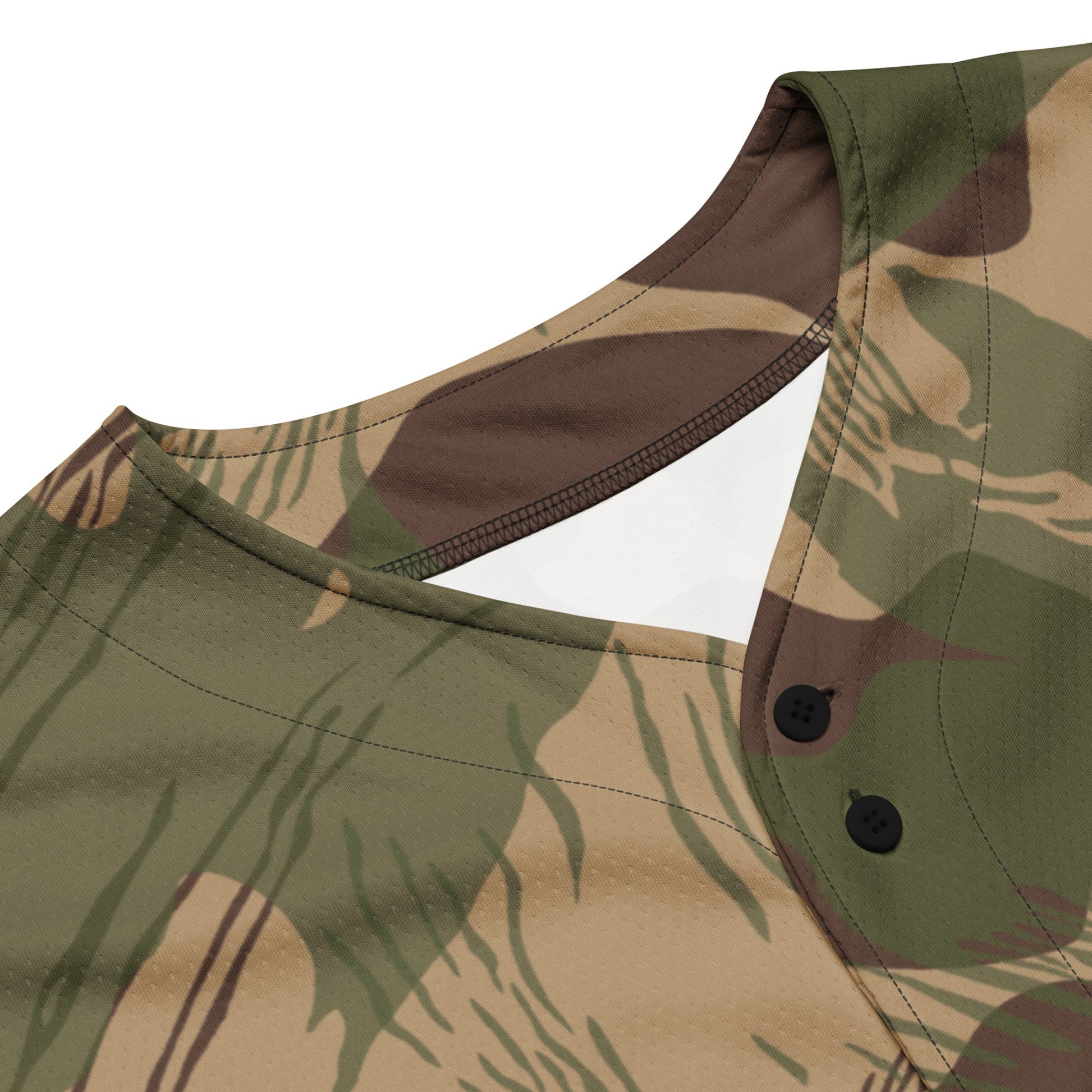 Rhodesian Brushstroke Multi-terrain CAMO baseball jersey - Baseball Jerseys