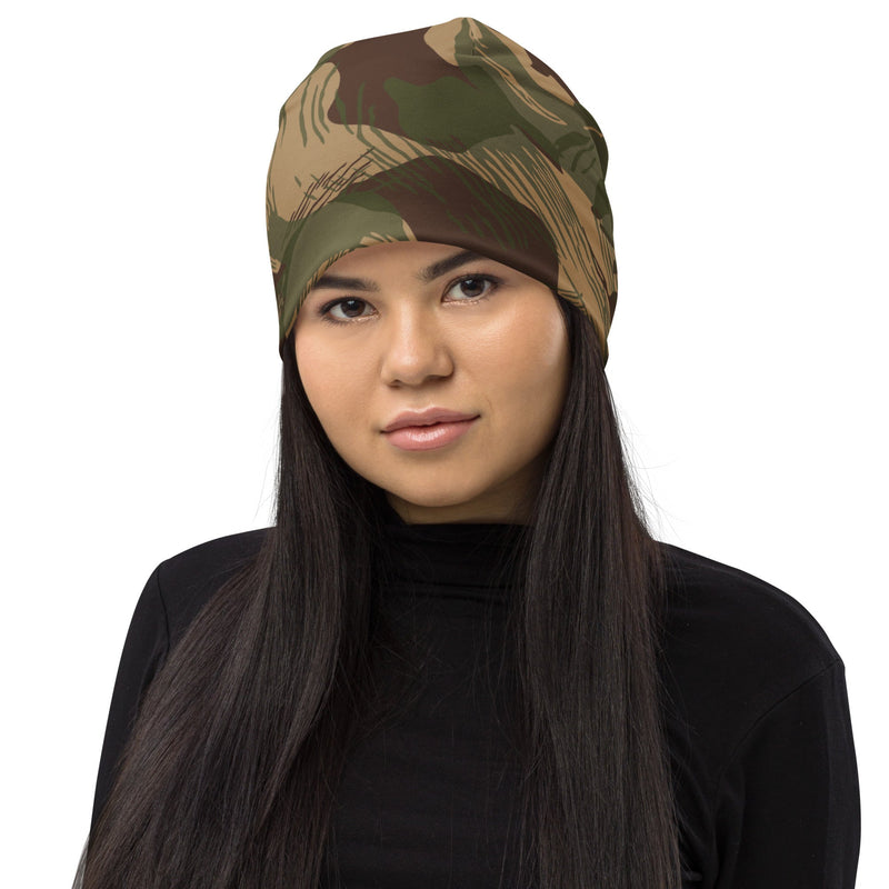 Brushstroke Multi-Terrain Rhodesian CAMO Beanie - Head
