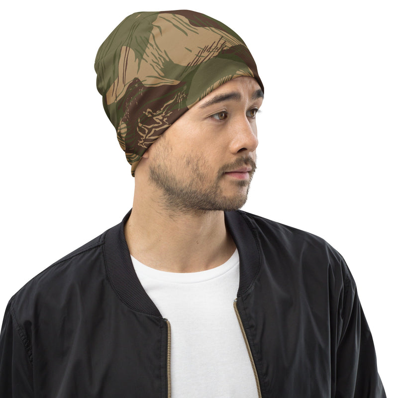 Brushstroke Multi-Terrain Rhodesian CAMO Beanie - Head