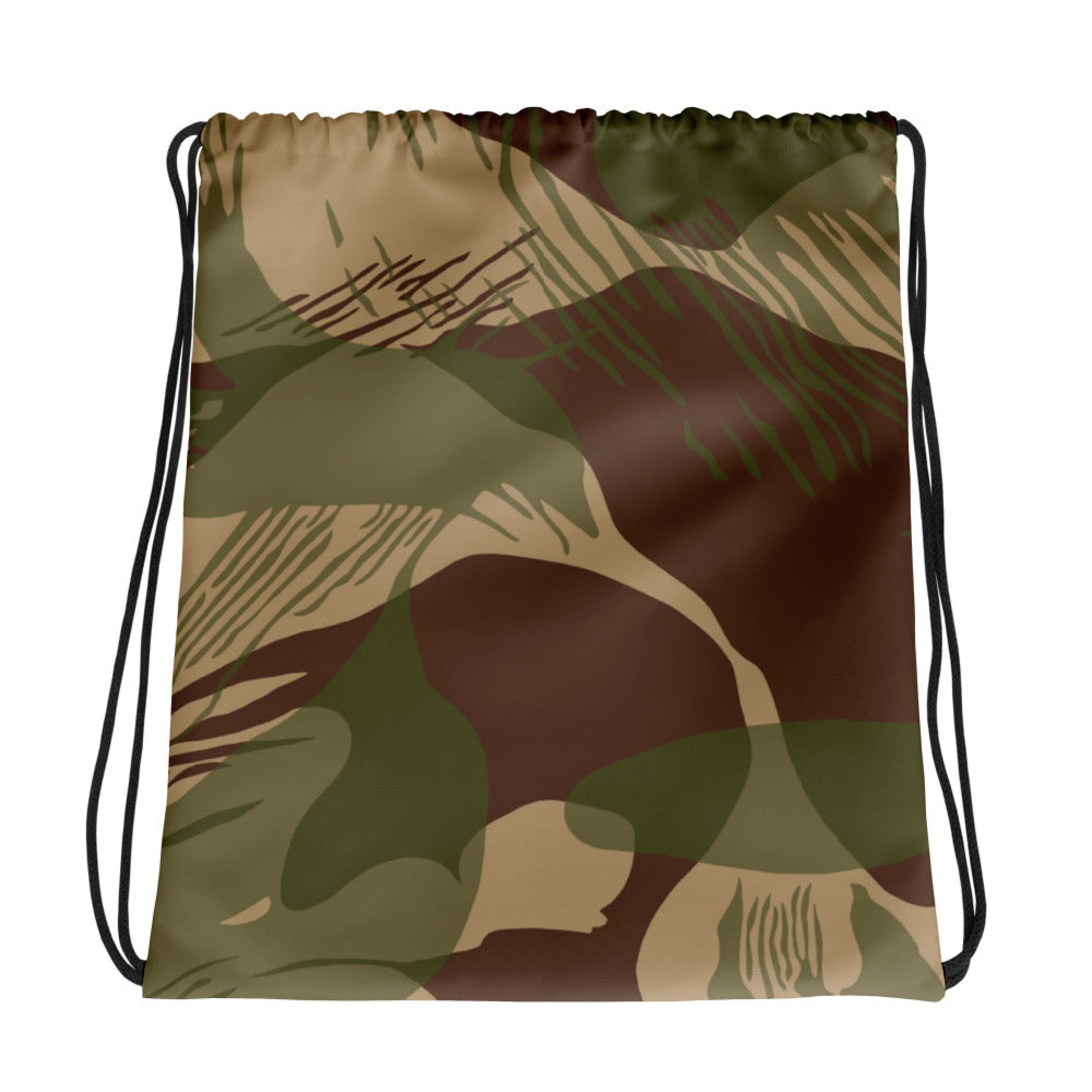 Rhodesian Brushstroke Multi-terrain CAMO Drawstring Bag - Bags