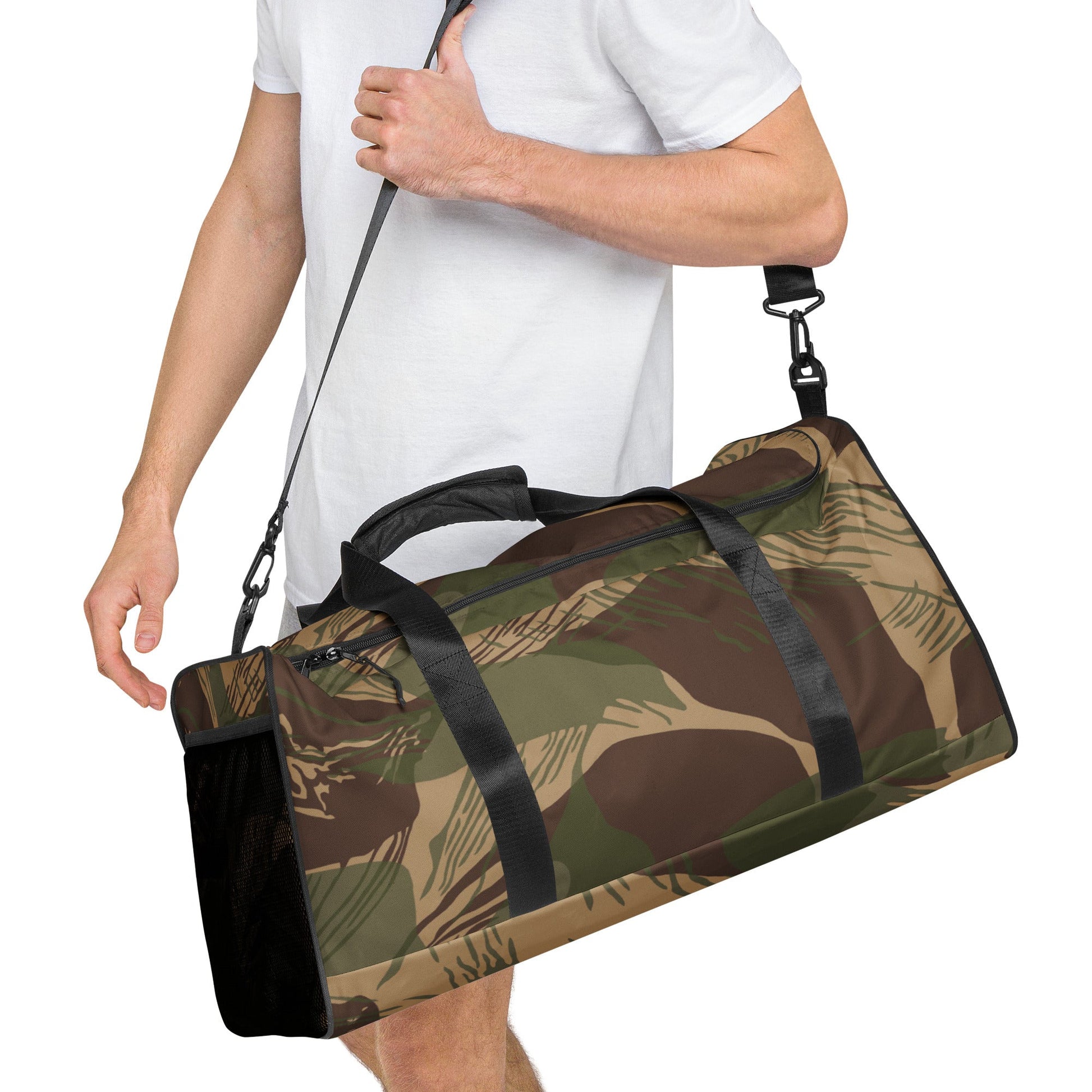 Rhodesian Brushstroke Multi-terrain CAMO Duffle bag - Bags