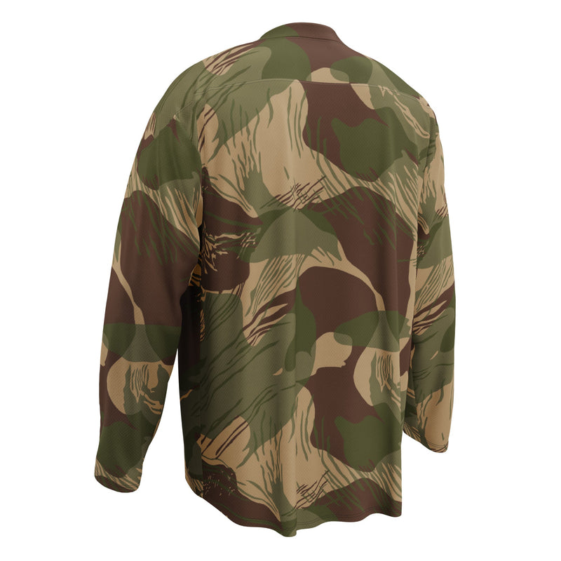 Brushstroke Multi-Terrain Rhodesian CAMO Unisex Hockey Fan Jersey