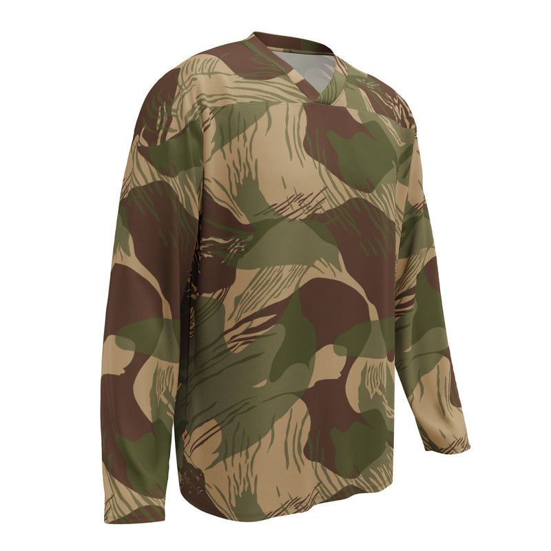 Brushstroke Multi-Terrain Rhodesian CAMO Unisex Hockey Fan Jersey