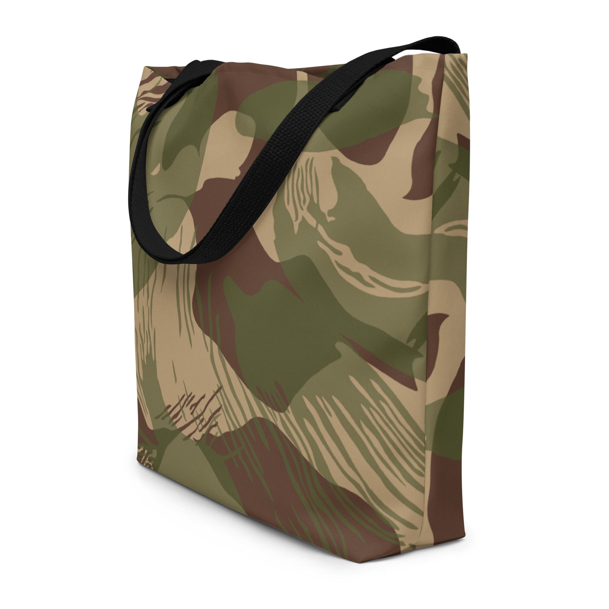 Rhodesian Brushstroke Multi-terrain CAMO Large Tote Bag - Bags