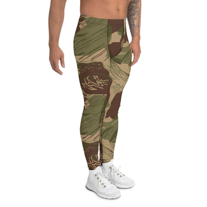 Rhodesian Brushstroke Multi-terrain CAMO Mens Leggings