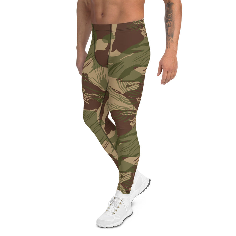 Brushstroke Multi-Terrain Rhodesian CAMO Mens Leggings - Men