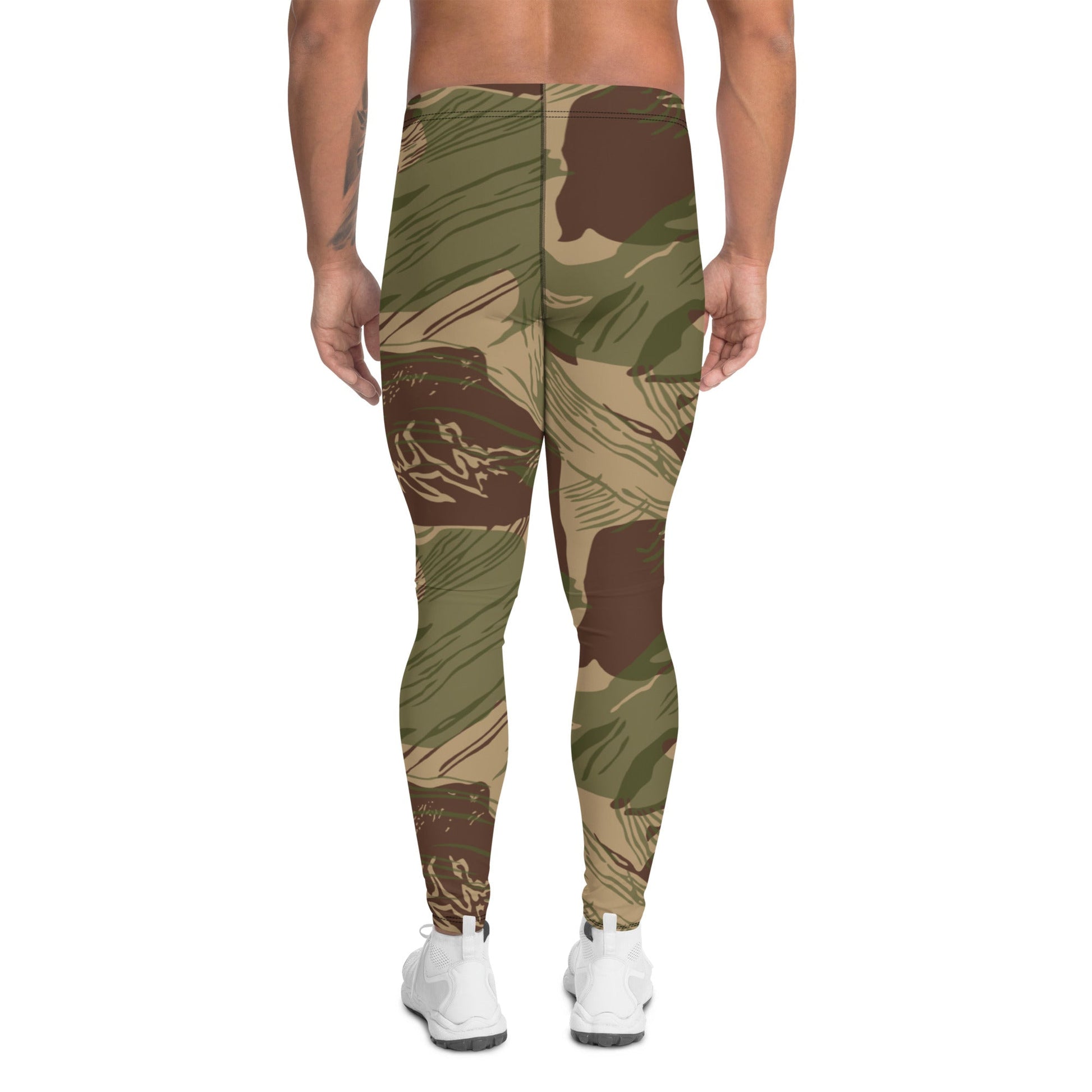 Rhodesian Brushstroke Multi-terrain CAMO Mens Leggings