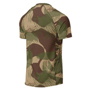 Brushstroke Multi-Terrain Rhodesian CAMO Mens Short-Sleeve Rash Guard