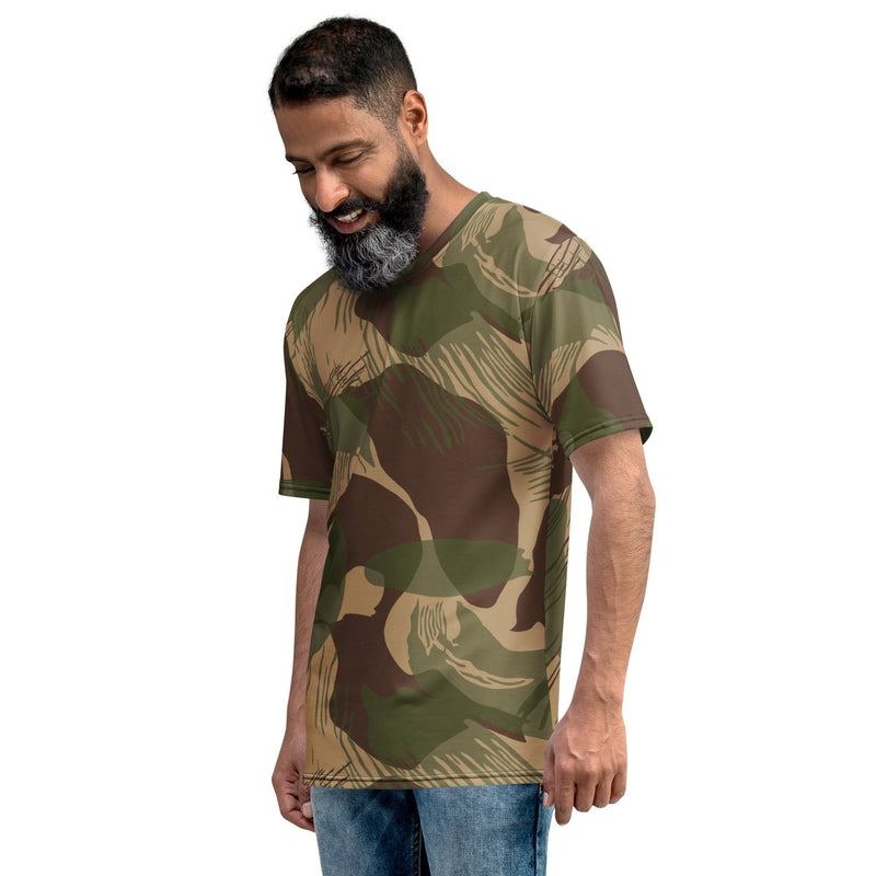 Brushstroke Multi-Terrain Rhodesian CAMO Mens T-Shirt