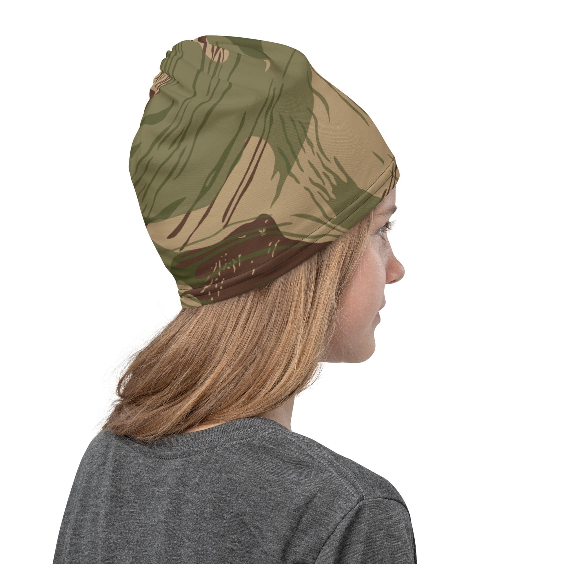 Rhodesian Brushstroke Multi terrain CAMO Neck Gaiter Gaiters