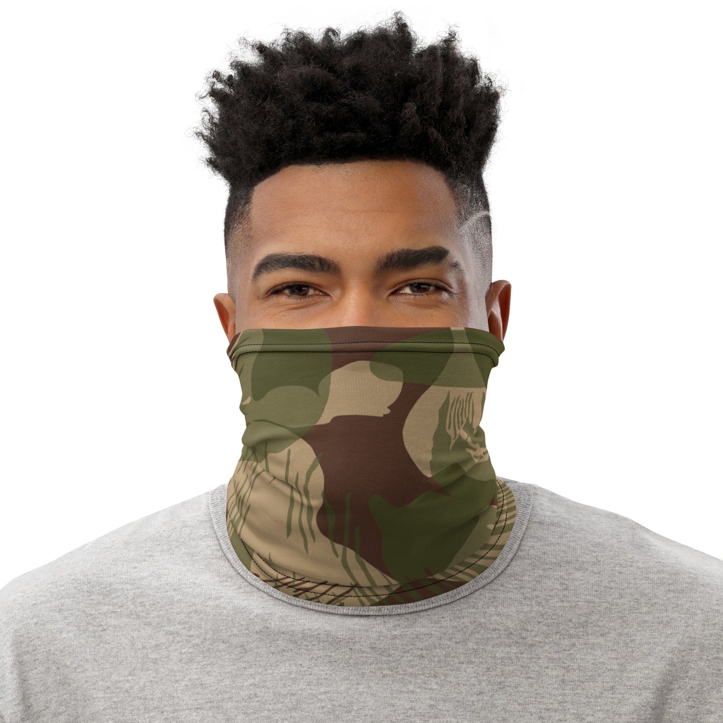 Rhodesian Brushstroke Multi terrain CAMO Neck Gaiter Gaiters