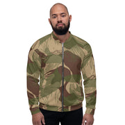 Brushstroke Multi-Terrain Rhodesian CAMO Unisex Bomber Jacket