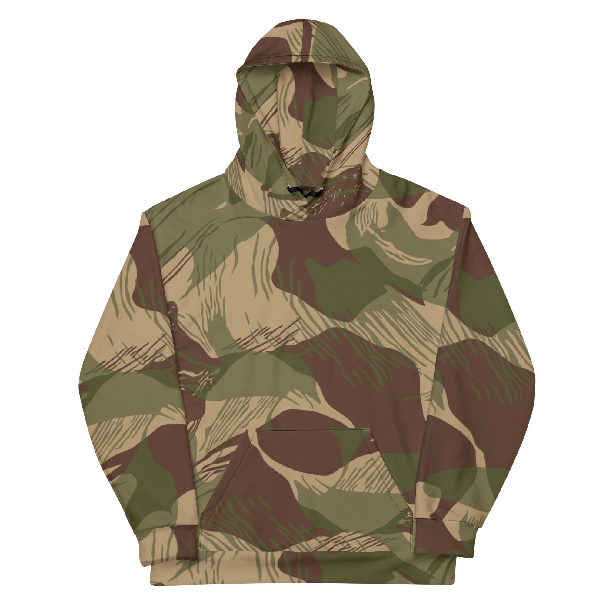 CAMO HQ - Brushstroke Multi-Terrain Rhodesian CAMO Unisex Hoodie