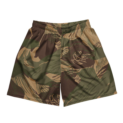 Rhodesian Brushstroke Multi-terrain CAMO Unisex mesh shorts - 2XS - Mesh Shorts