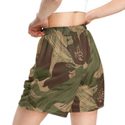 Brushstroke Multi-Terrain Rhodesian CAMO Unisex Mesh Shorts