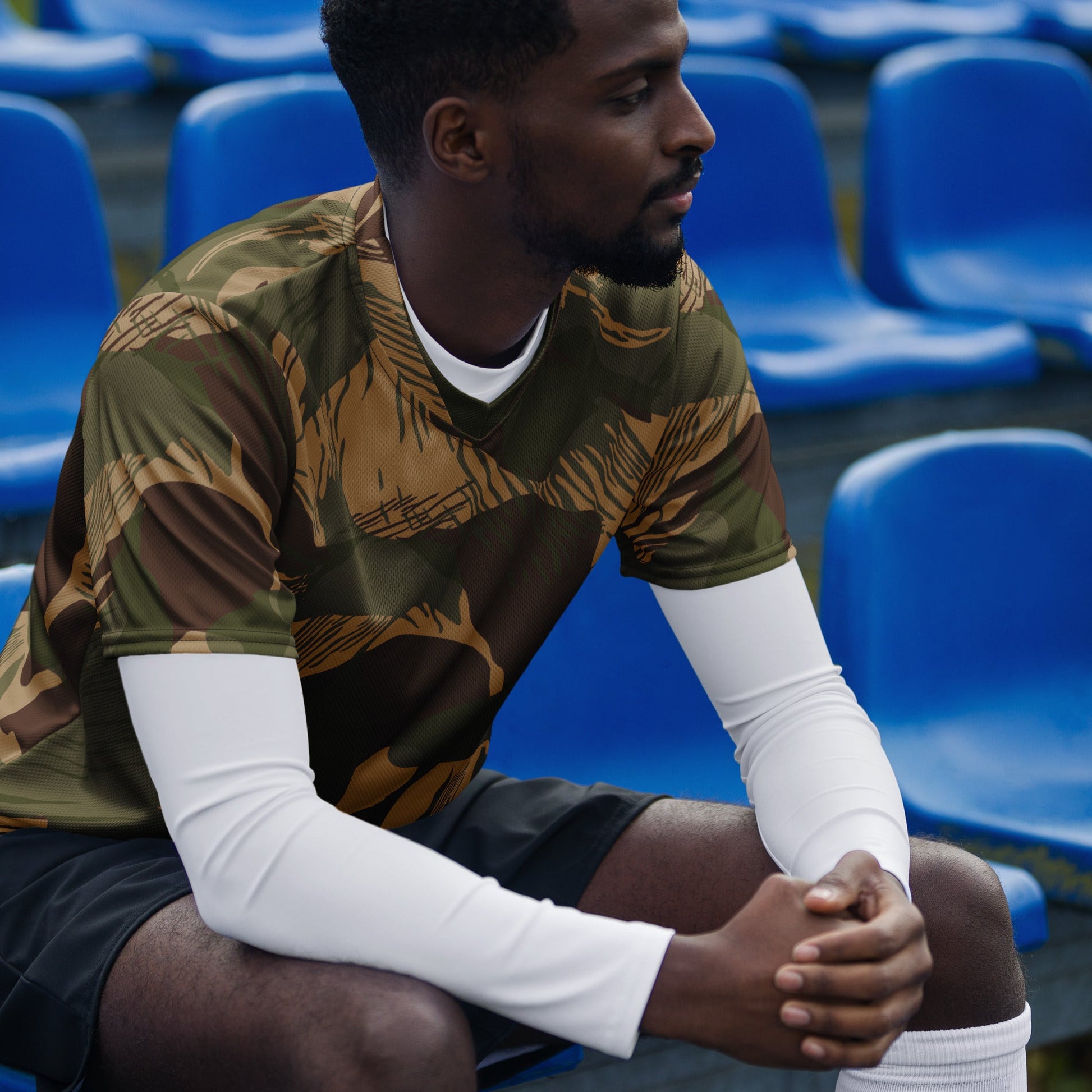 Rhodesian Brushstroke Multi terrain CAMO unisex sports jersey Sports Jerseys