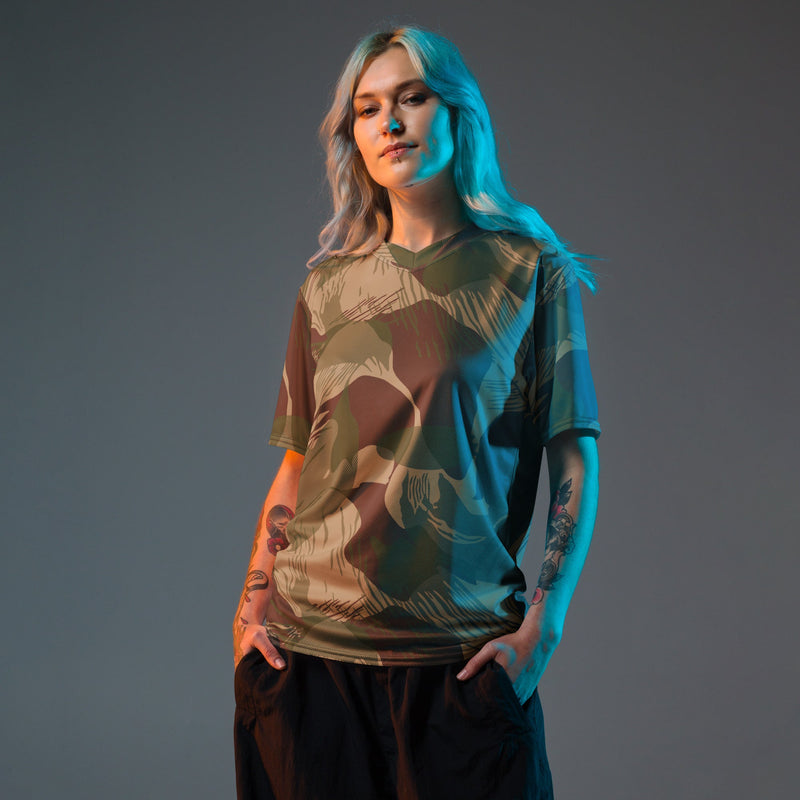 Brushstroke Multi-Terrain Rhodesian CAMO Unisex Sports Jersey