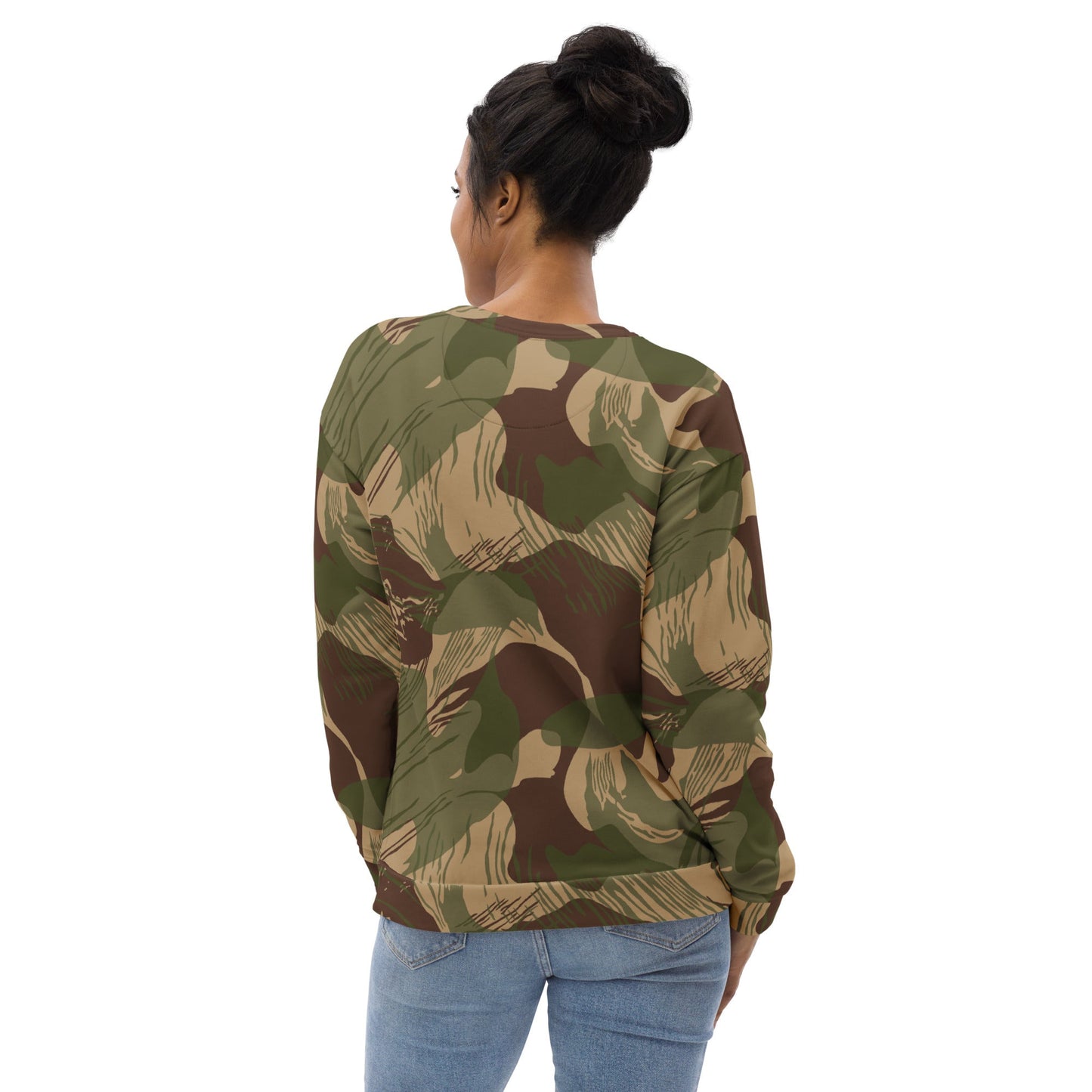 Rhodesian Brushstroke Multi-terrain CAMO Unisex Sweatshirt - Sweatshirts