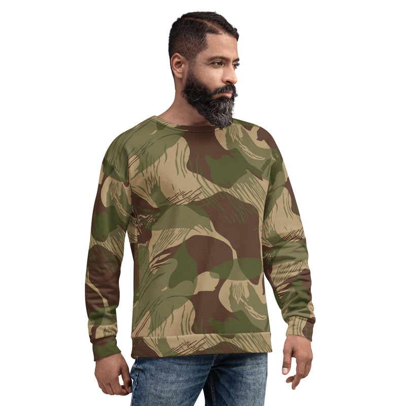 Brushstroke Multi-Terrain Rhodesian CAMO Unisex Sweatshirt