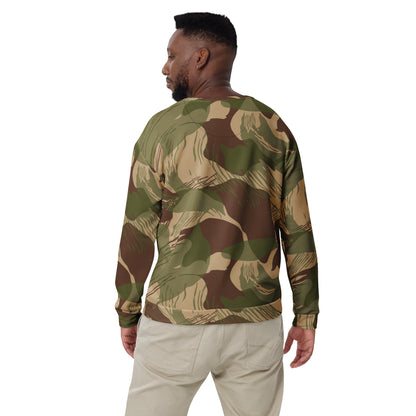 Rhodesian Brushstroke Multi-terrain CAMO Unisex Sweatshirt - Sweatshirts