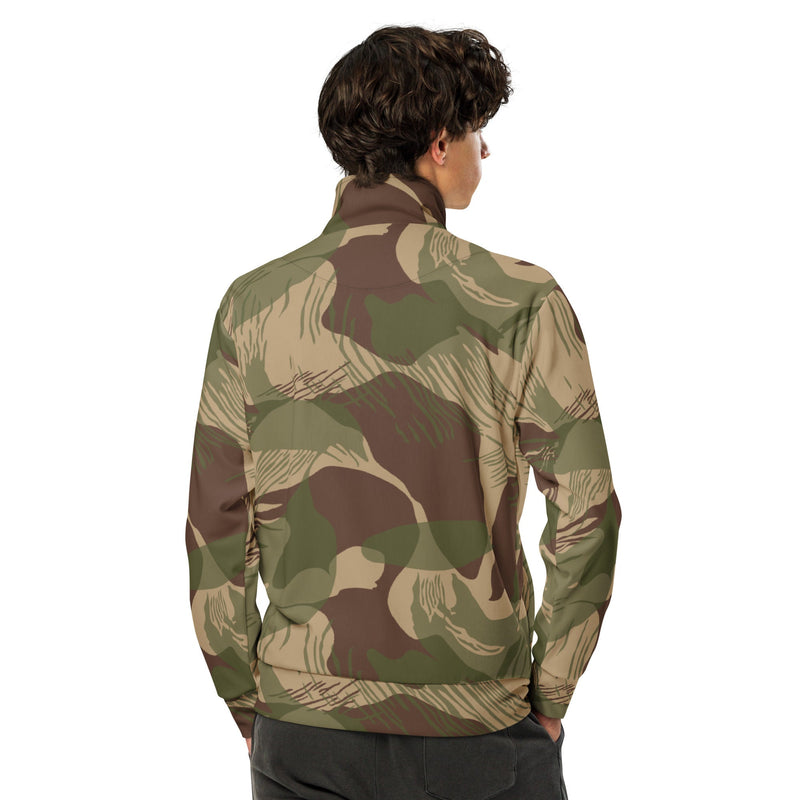 Brushstroke Multi-Terrain Rhodesian CAMO Unisex Track Jacket