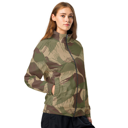Rhodesian Brushstroke Multi-terrain CAMO Unisex track jacket - Track Jackets