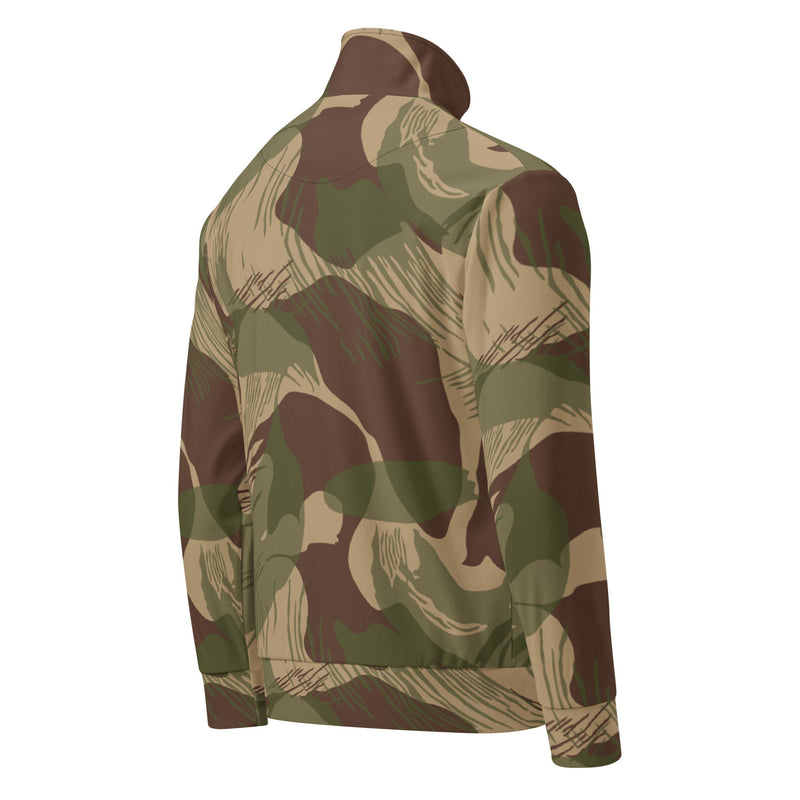 Brushstroke Multi-Terrain Rhodesian CAMO Unisex Track Jacket