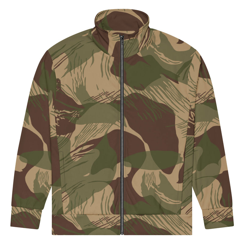 Brushstroke Multi-Terrain Rhodesian CAMO Unisex Track Jacket