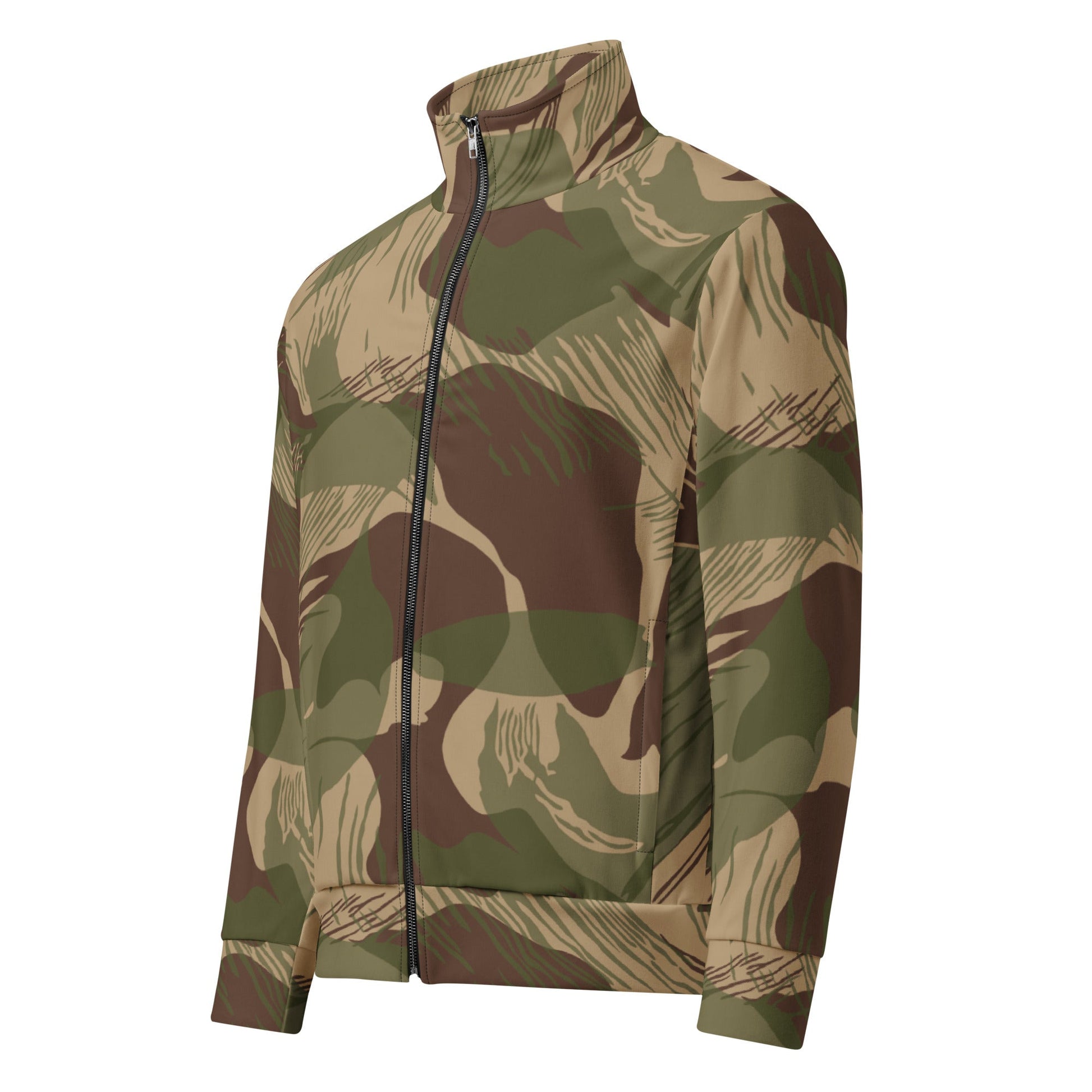 Rhodesian Brushstroke Multi-terrain CAMO Unisex track jacket - Track Jackets