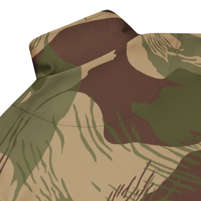 Brushstroke Multi-Terrain Rhodesian CAMO Unisex Track Jacket