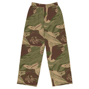 Brushstroke Multi-Terrain Rhodesian CAMO Unisex Wide-Leg Leisure Pants - 2XS - Pant