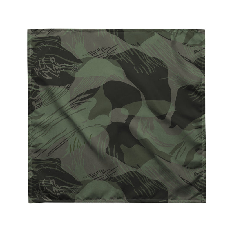 Brushstroke Night Rhodesian CAMO Bandana - M - Head