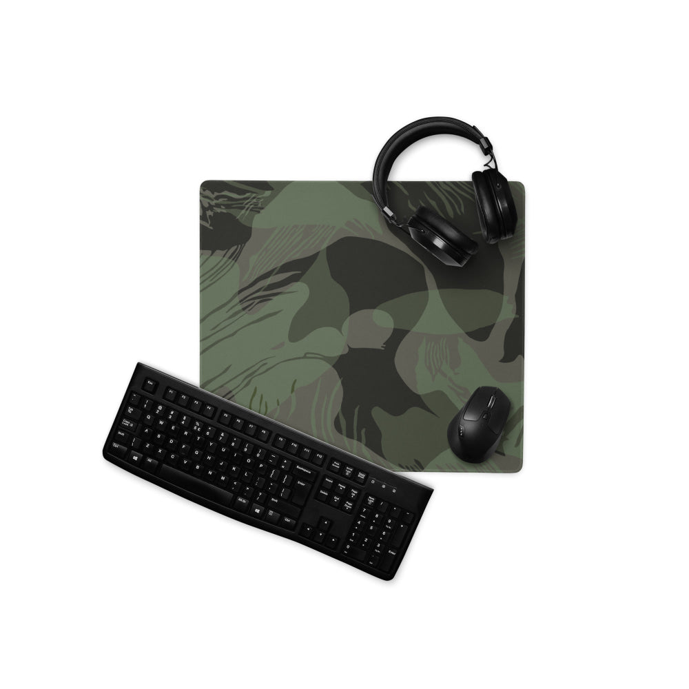 Rhodesian Brushstroke Night CAMO Gaming mouse pad - 18″×16″ - Mouse Pad