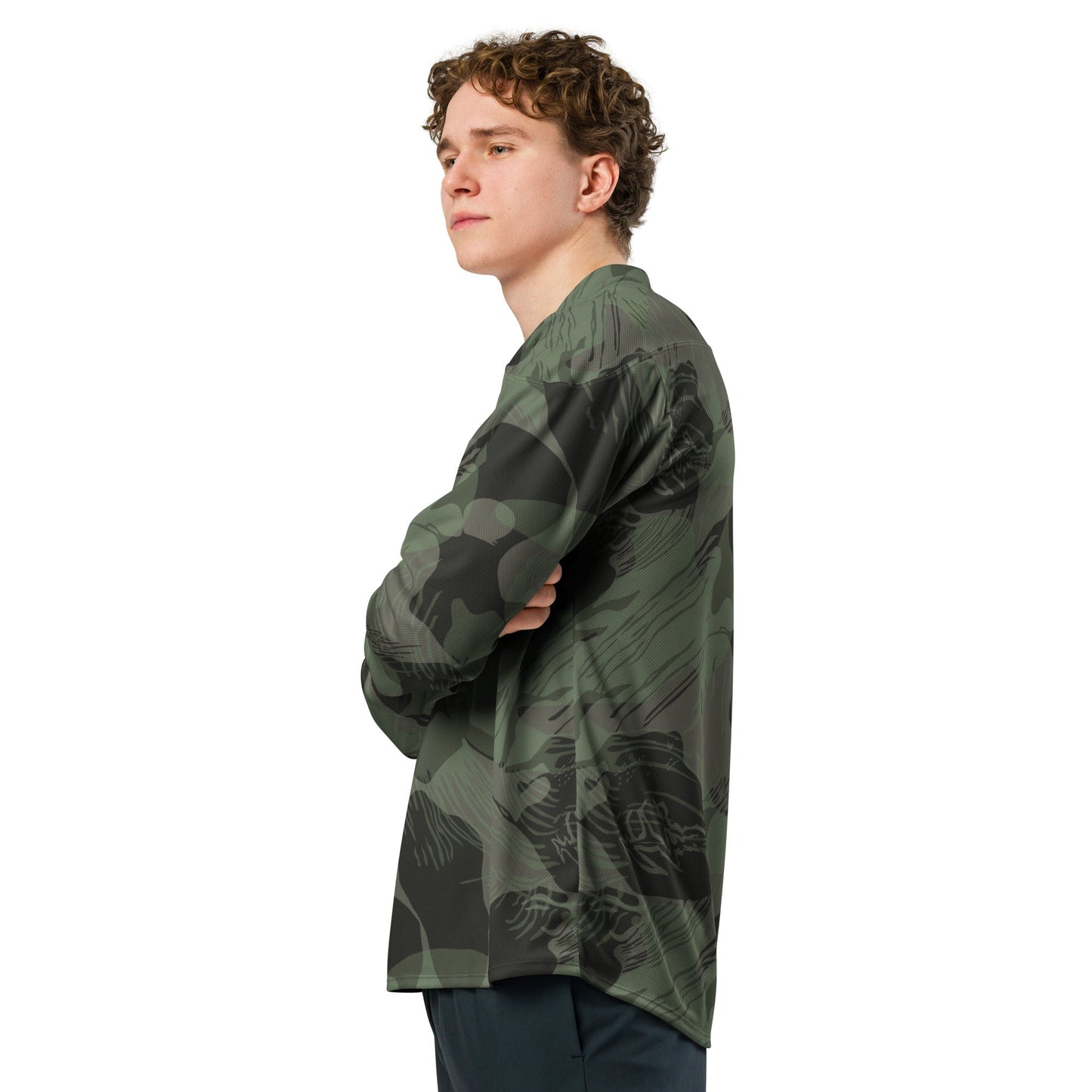 Rhodesian Brushstroke Night CAMO hockey fan jersey 2XS Hockey Jerseys