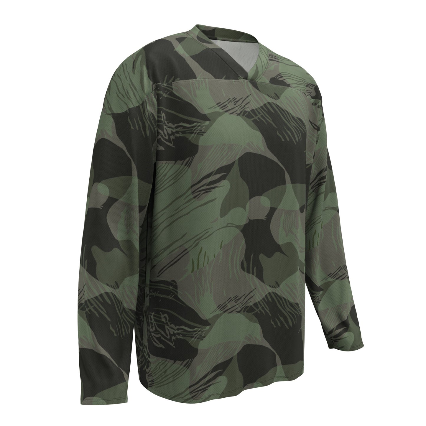 Rhodesian Brushstroke Night CAMO hockey fan jersey Hockey Jerseys