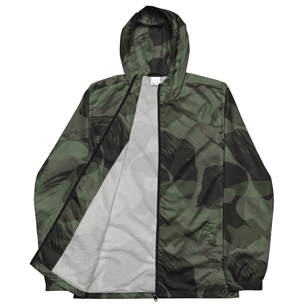 Rhodesian Brushstroke Night CAMO Men’s windbreaker - Mens Windbreaker