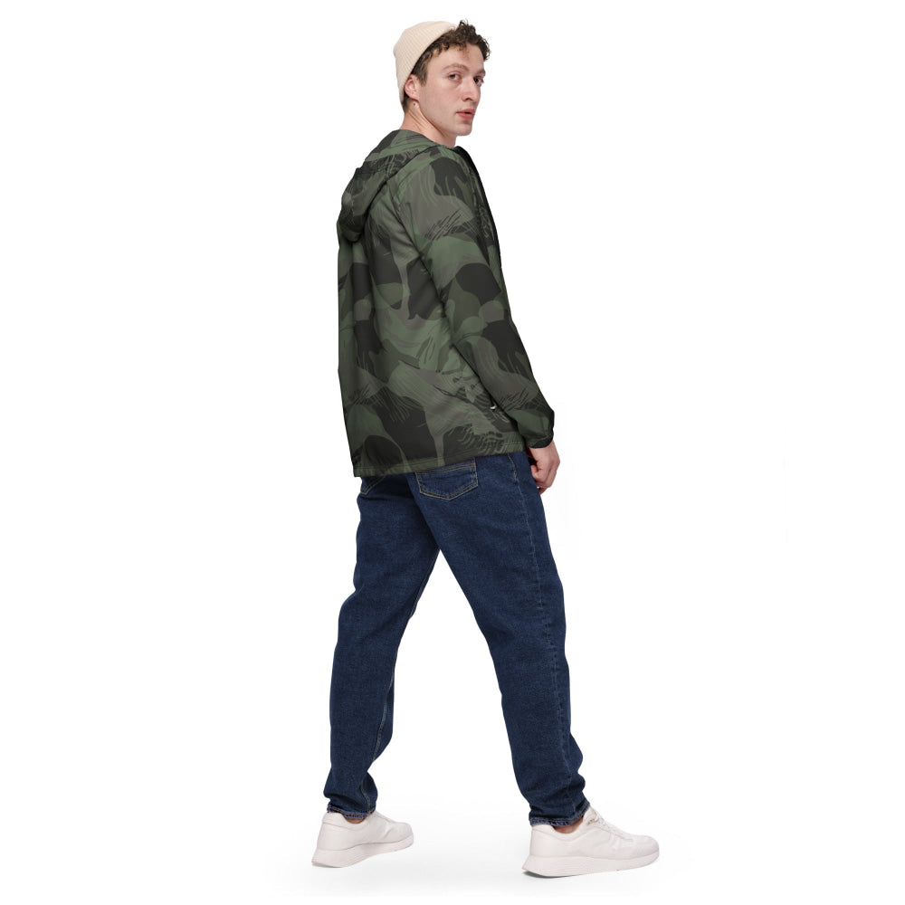 Rhodesian Brushstroke Night CAMO Men’s windbreaker - Mens Windbreaker