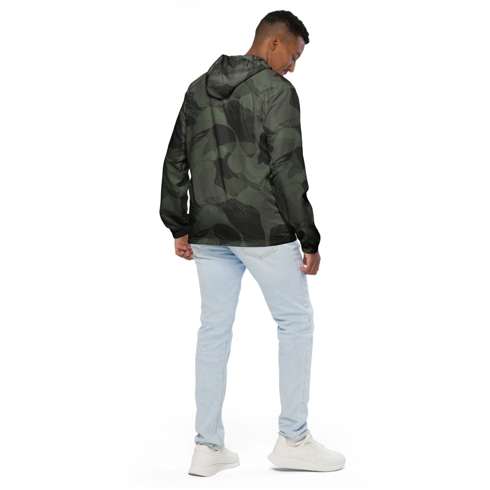 Rhodesian Brushstroke Night CAMO Men’s windbreaker - Mens Windbreaker