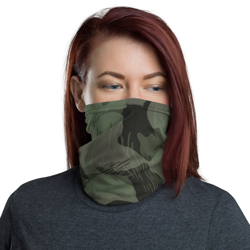 Brushstroke Night Rhodesian CAMO Neck Gaiter - Head