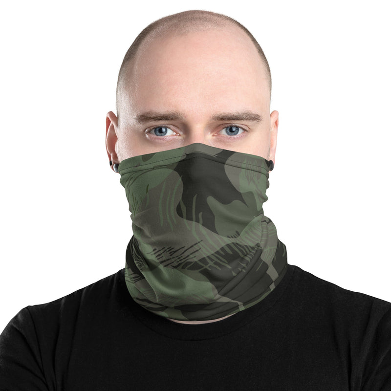 Brushstroke Night Rhodesian CAMO Neck Gaiter - Head
