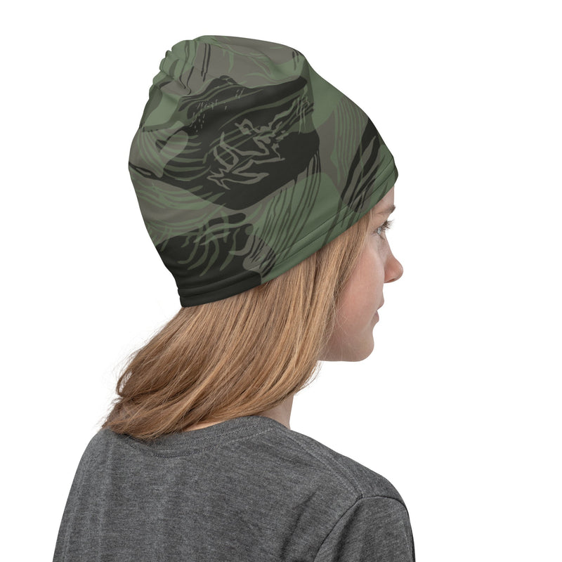 Brushstroke Night Rhodesian CAMO Neck Gaiter - Head