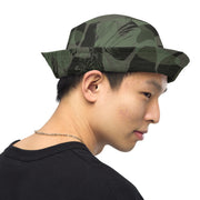 Brushstroke Night Rhodesian CAMO Reversible Bucket Hat - Head