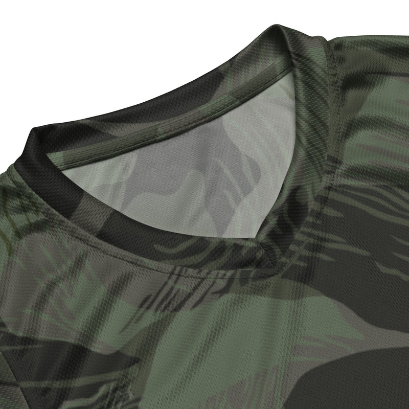 Brushstroke Night Rhodesian CAMO Unisex Basketball Jersey