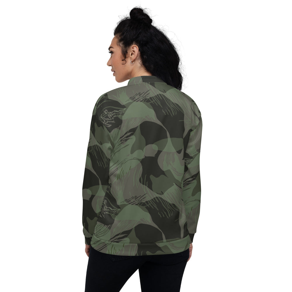 Rhodesian Brushstroke Night CAMO Unisex Bomber Jacket