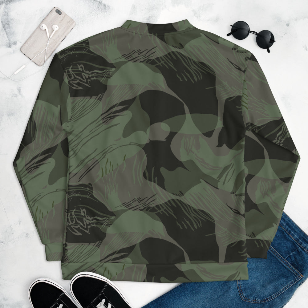 Rhodesian Brushstroke Night CAMO Unisex Bomber Jacket