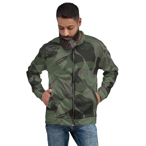 Brushstroke Night Rhodesian CAMO Unisex Bomber Jacket