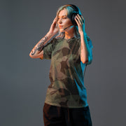 Brushstroke Night Rhodesian CAMO Unisex Sports Jersey