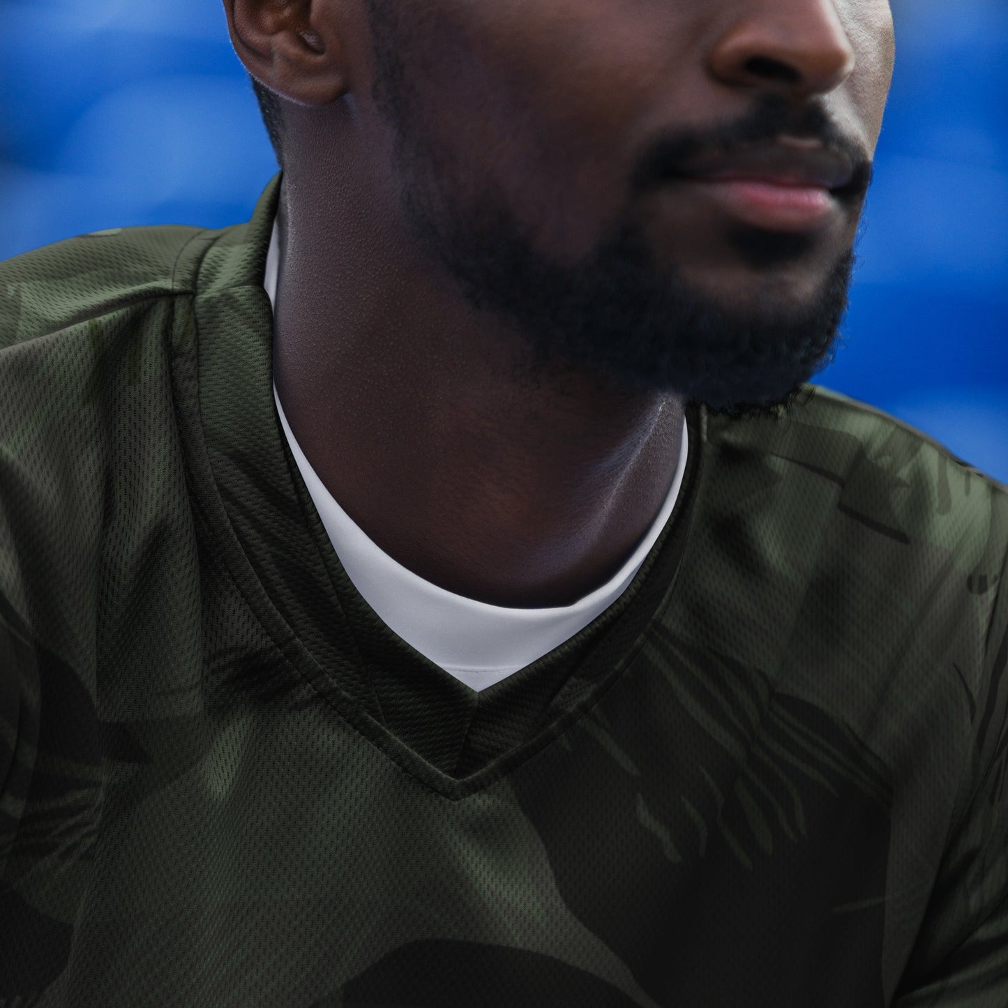 Rhodesian Brushstroke Night CAMO unisex sports jersey Sports Jerseys