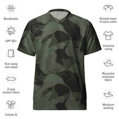 Rhodesian Brushstroke Night CAMO unisex sports jersey Sports Jerseys