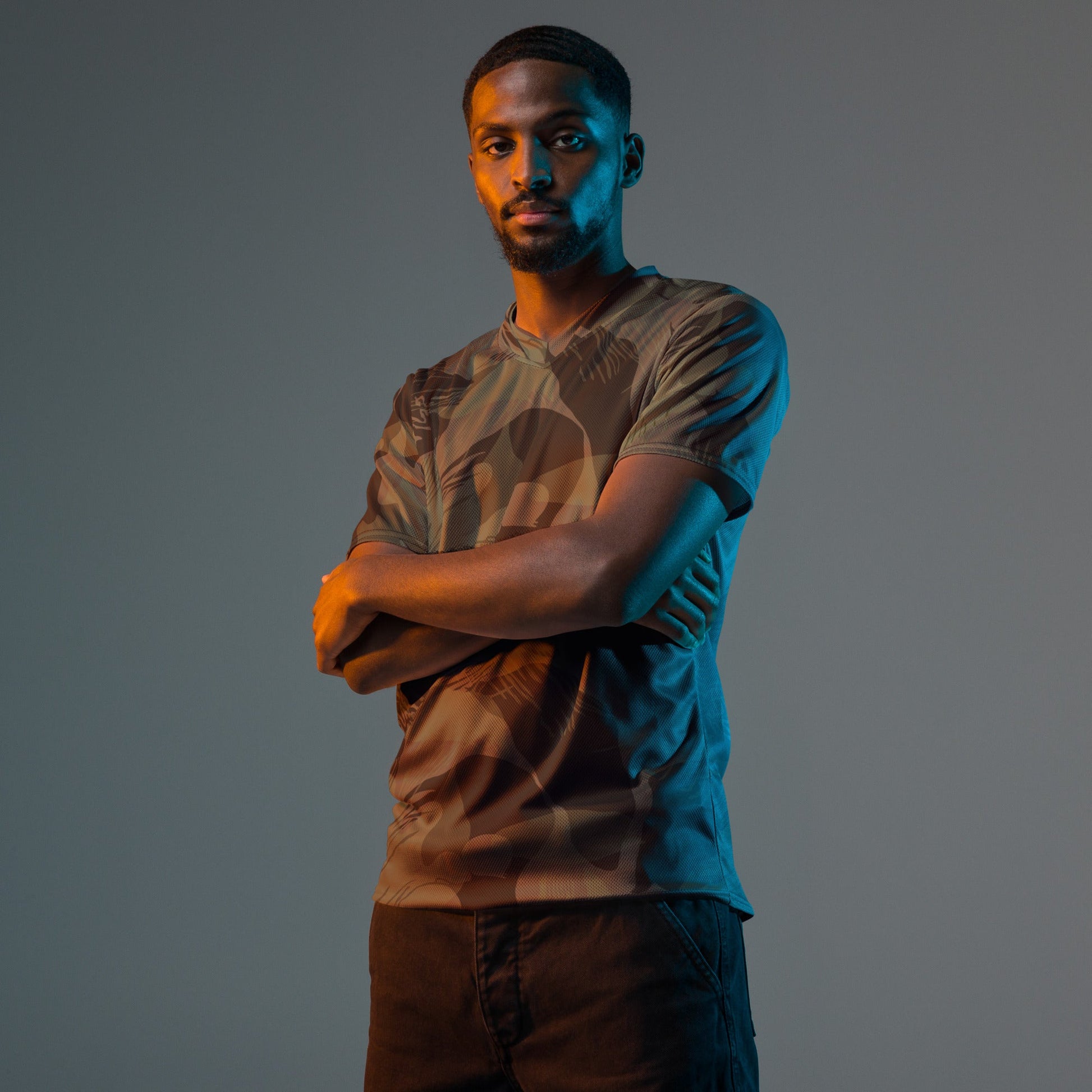 Rhodesian Brushstroke Night CAMO unisex sports jersey Sports Jerseys